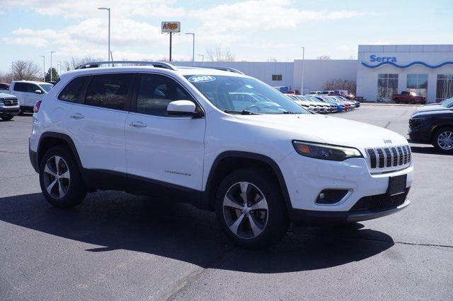 used 2021 Jeep Cherokee car, priced at $25,500