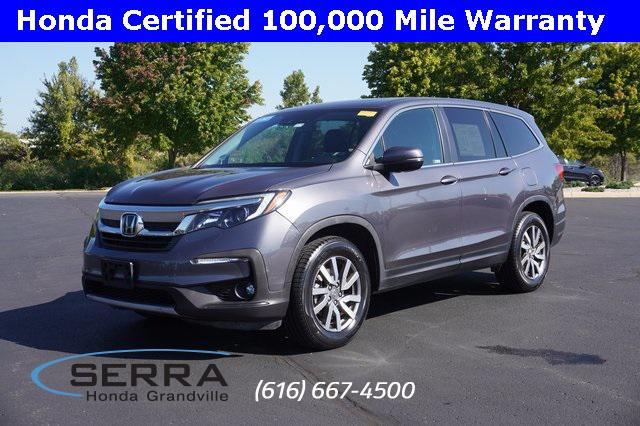 used 2021 Honda Pilot car, priced at $32,400