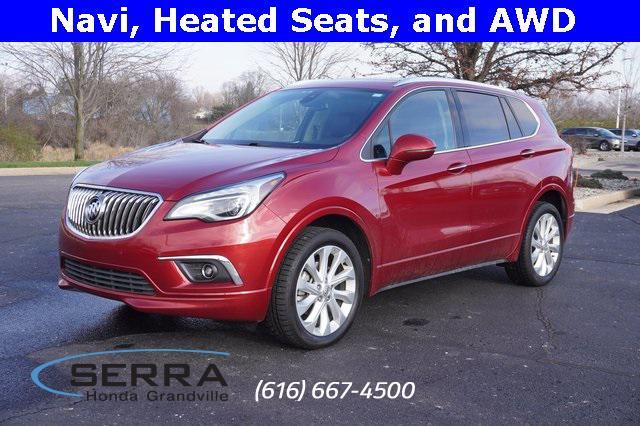 used 2017 Buick Envision car, priced at $18,400