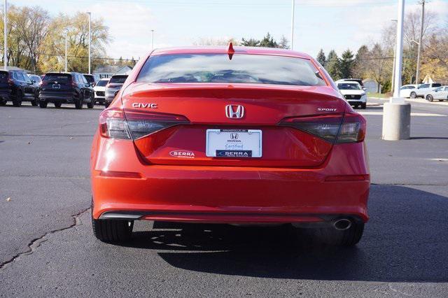 used 2022 Honda Civic car, priced at $24,900