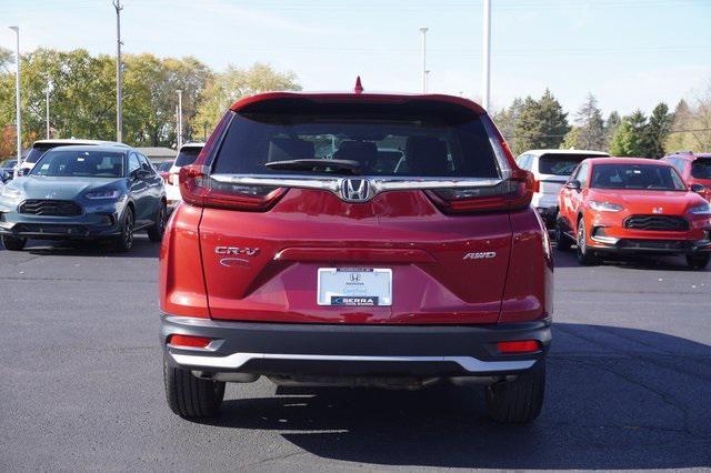 used 2021 Honda CR-V car, priced at $30,877