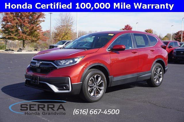 used 2021 Honda CR-V car, priced at $30,877