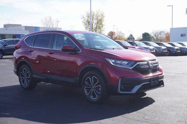 used 2021 Honda CR-V car, priced at $30,877