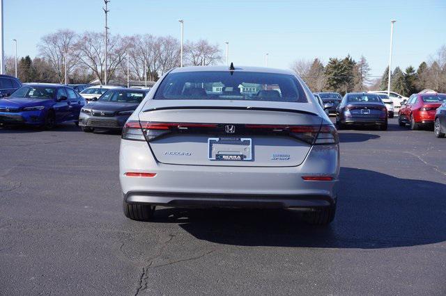 new 2024 Honda Accord Hybrid car, priced at $33,445