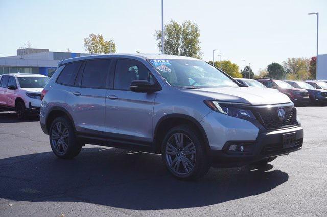 used 2021 Honda Passport car, priced at $30,500