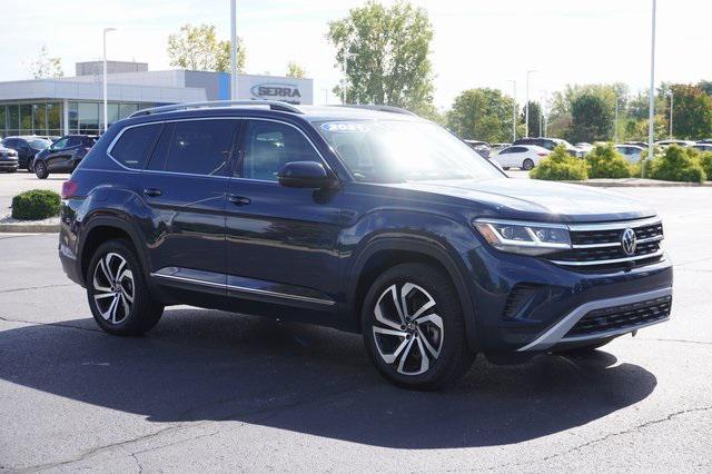 used 2021 Volkswagen Atlas car, priced at $27,990