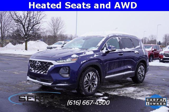 used 2020 Hyundai Santa Fe car, priced at $16,999