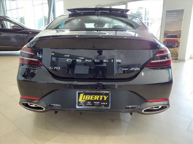 used 2023 Genesis G70 car, priced at $49,999