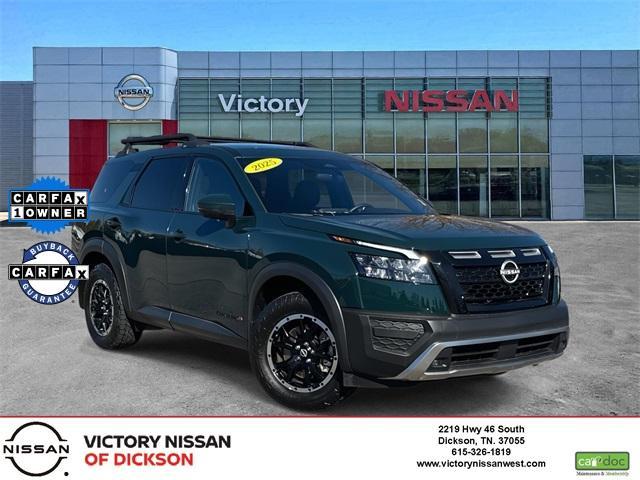 used 2025 Nissan Pathfinder car, priced at $40,588