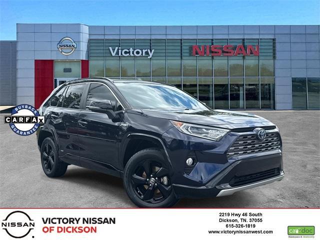 used 2021 Toyota RAV4 Hybrid car, priced at $33,487