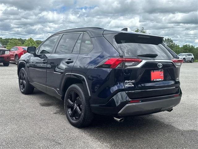 used 2021 Toyota RAV4 Hybrid car, priced at $35,098