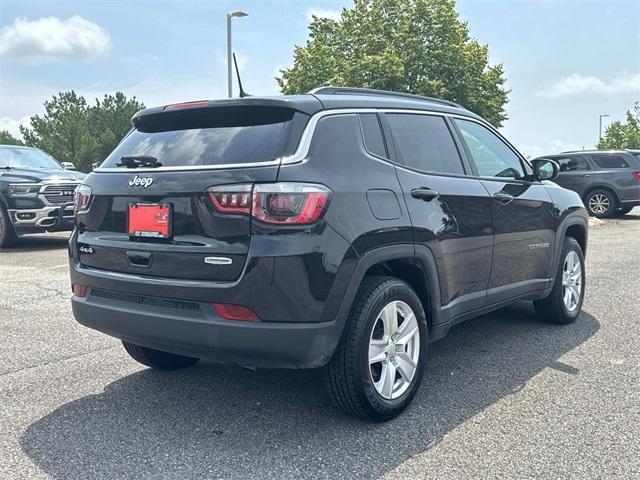 used 2022 Jeep Compass car, priced at $21,371