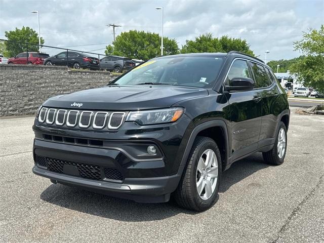 used 2022 Jeep Compass car, priced at $21,371
