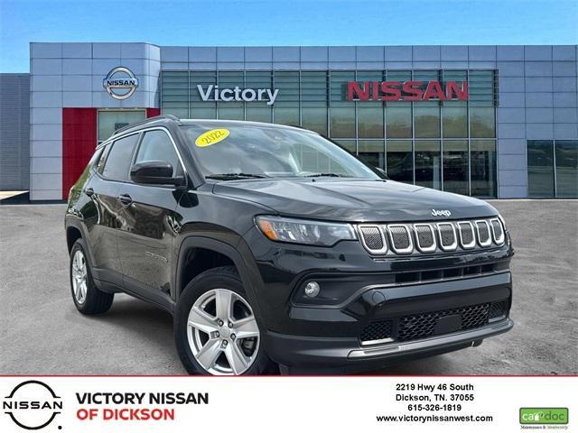 used 2022 Jeep Compass car, priced at $21,371