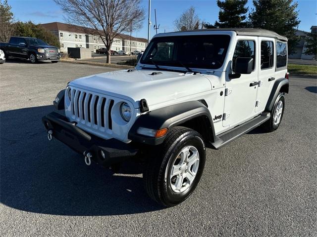 used 2022 Jeep Wrangler Unlimited car, priced at $30,312