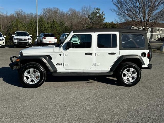 used 2022 Jeep Wrangler Unlimited car, priced at $30,312