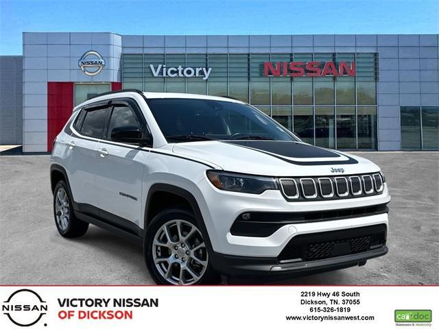 used 2022 Jeep Compass car, priced at $22,340