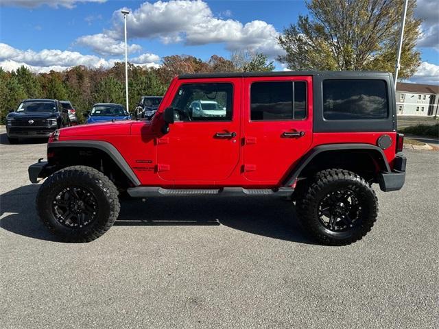 used 2016 Jeep Wrangler Unlimited car, priced at $22,782