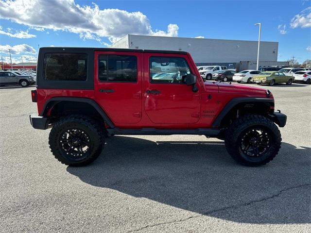 used 2016 Jeep Wrangler Unlimited car, priced at $22,782