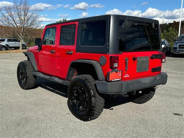 used 2016 Jeep Wrangler Unlimited car, priced at $22,782