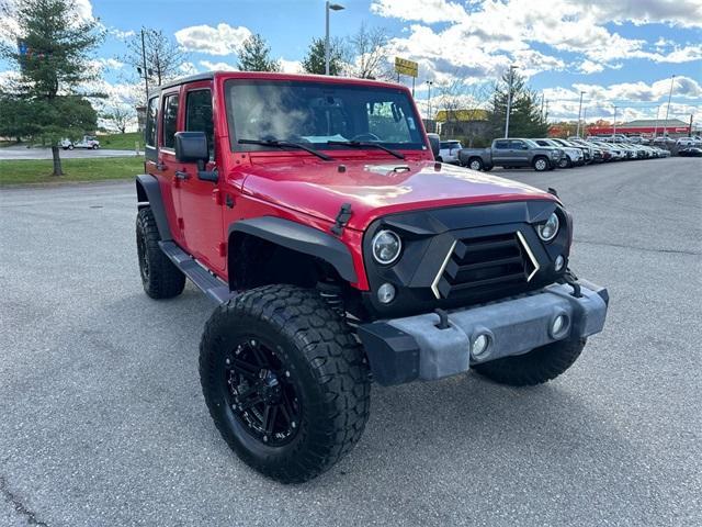 used 2016 Jeep Wrangler Unlimited car, priced at $22,782