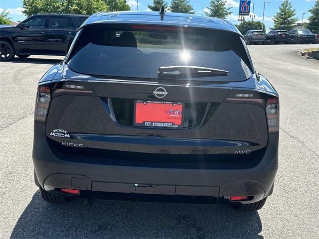 new 2025 Nissan Kicks car, priced at $26,592