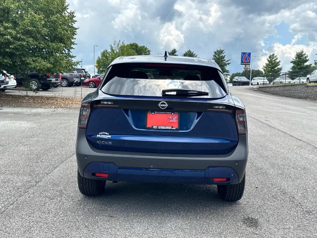 new 2025 Nissan Kicks car, priced at $24,738