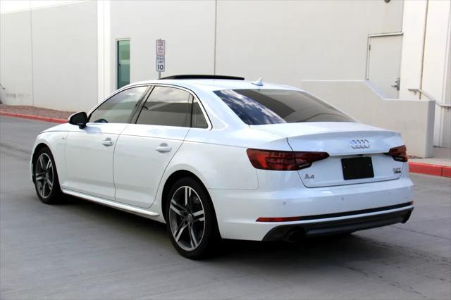 used 2018 Audi A4 car, priced at $13,900