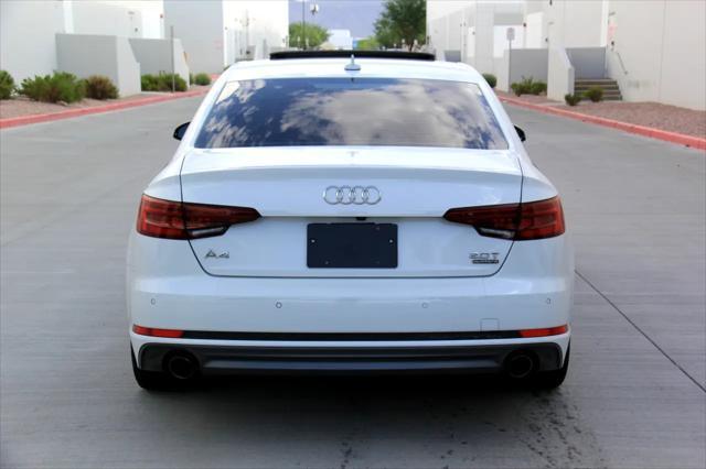 used 2018 Audi A4 car, priced at $13,900
