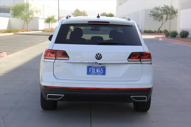 used 2021 Volkswagen Atlas car, priced at $17,900