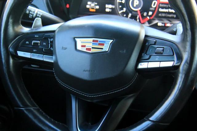 used 2022 Cadillac CT4-V car, priced at $41,900