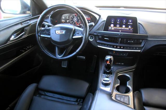used 2022 Cadillac CT4-V car, priced at $41,900