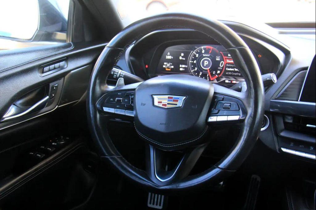 used 2022 Cadillac CT4-V car, priced at $39,900