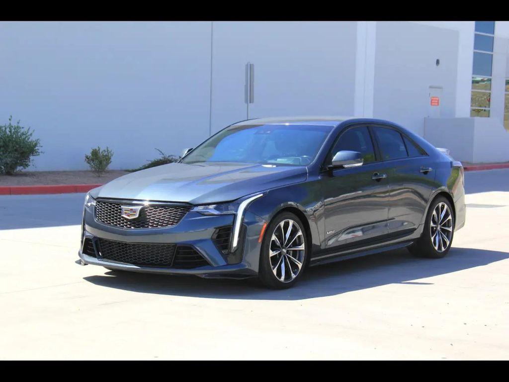 used 2022 Cadillac CT4-V car, priced at $39,900