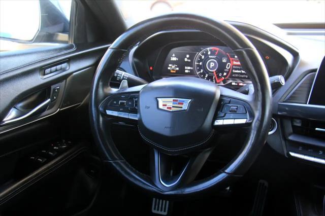 used 2022 Cadillac CT4-V car, priced at $41,900