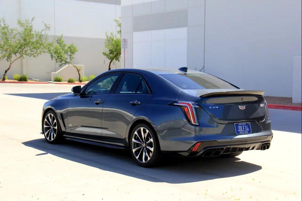 used 2022 Cadillac CT4-V car, priced at $39,900