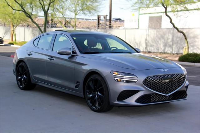 used 2023 Genesis G70 car, priced at $25,900