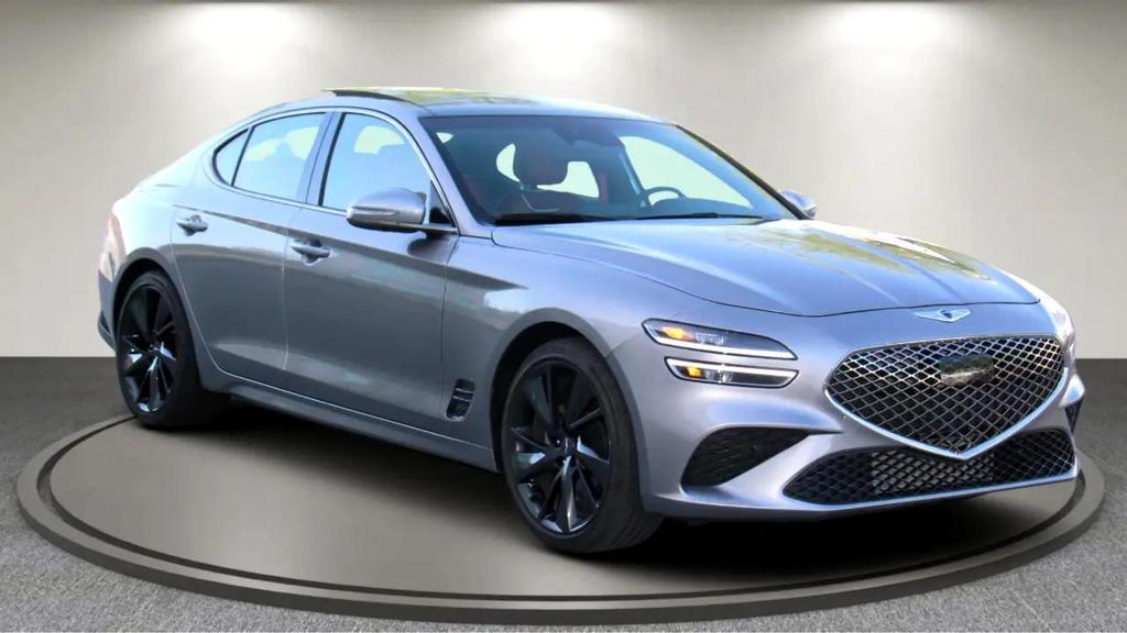 used 2023 Genesis G70 car, priced at $25,900