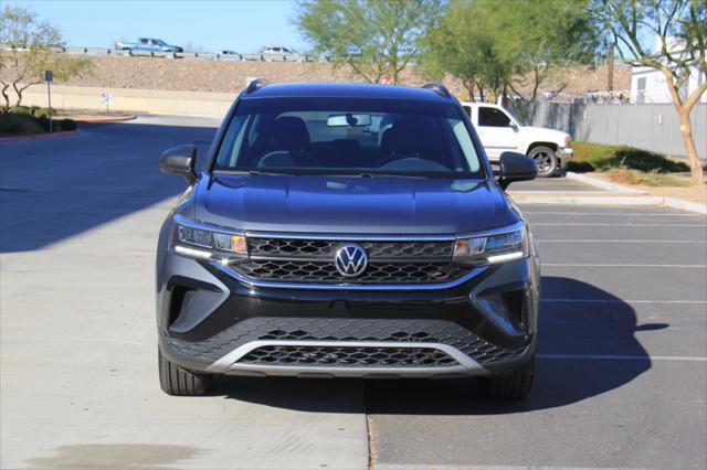 used 2022 Volkswagen Taos car, priced at $13,900