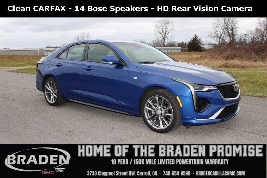 used 2023 Cadillac CT4 car, priced at $31,586