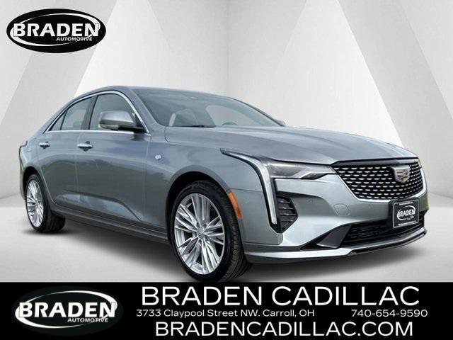 new 2025 Cadillac CT4 car, priced at $46,884