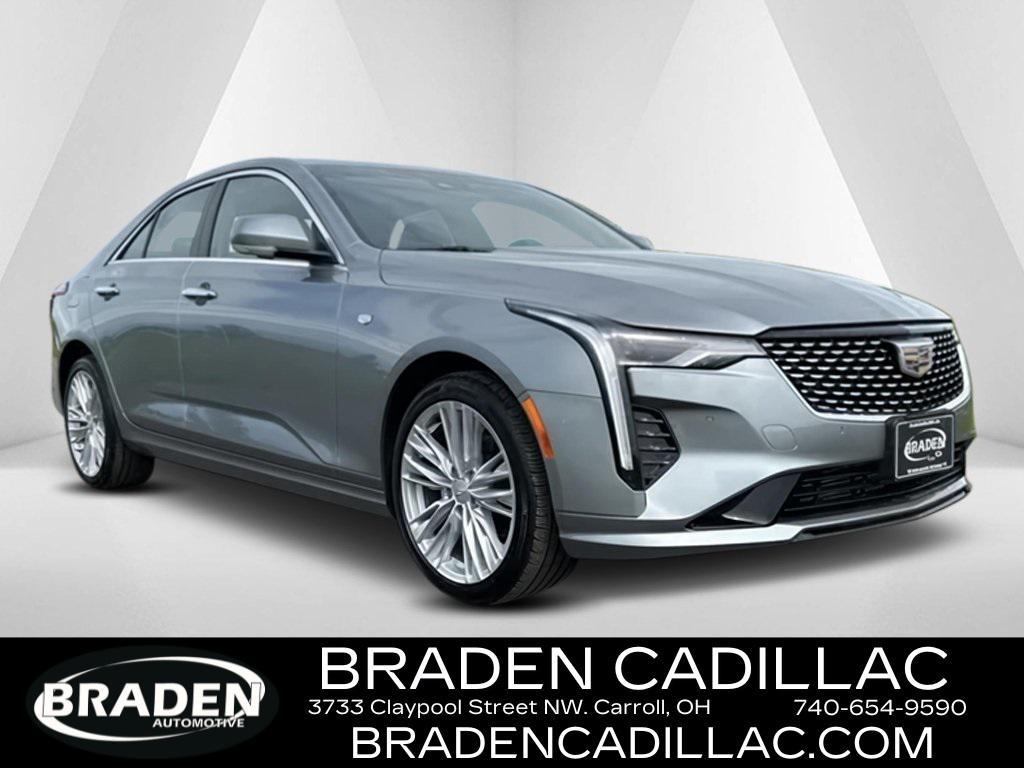 new 2025 Cadillac CT4 car, priced at $46,188