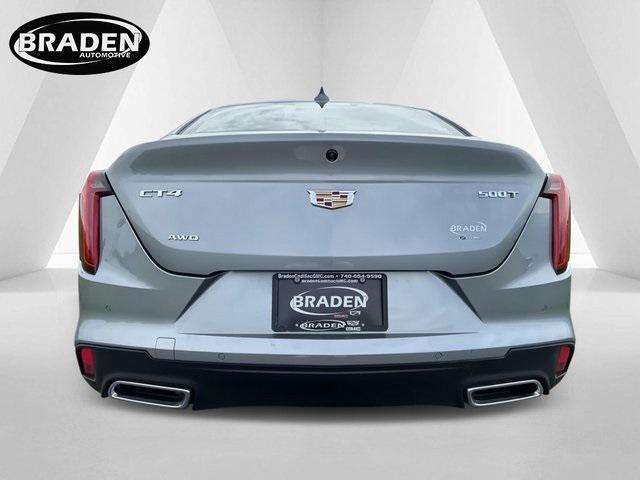 new 2025 Cadillac CT4 car, priced at $46,884