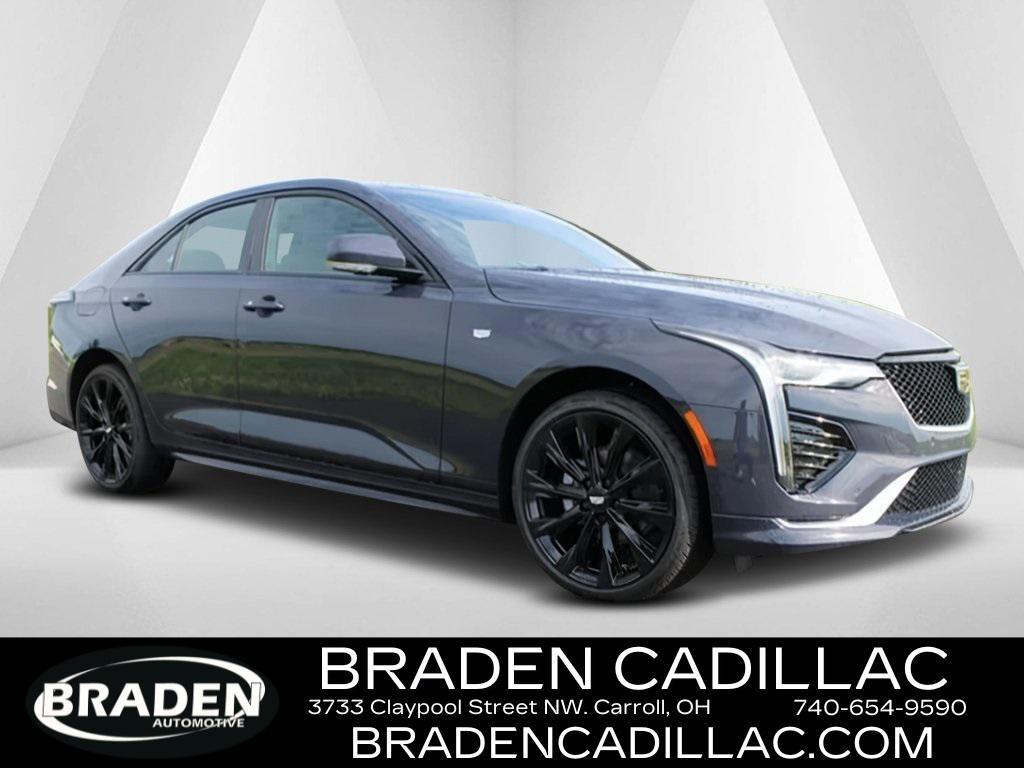new 2026 Cadillac CT4 car, priced at $47,780