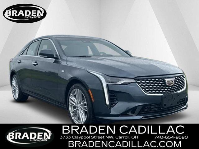 new 2025 Cadillac CT4 car, priced at $46,885