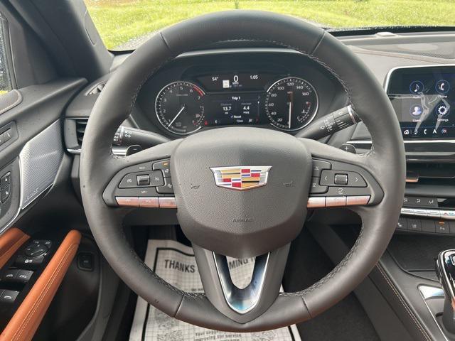 new 2025 Cadillac CT4 car, priced at $48,160