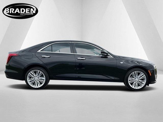 new 2025 Cadillac CT4 car, priced at $46,347