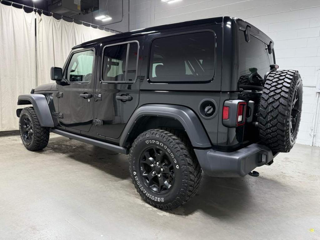 used 2022 Jeep Wrangler Unlimited car, priced at $36,985