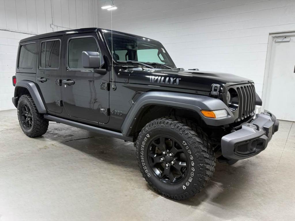 used 2022 Jeep Wrangler Unlimited car, priced at $36,985