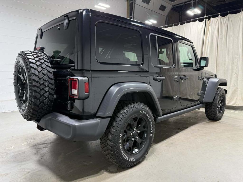 used 2022 Jeep Wrangler Unlimited car, priced at $36,985